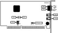VIKING COMPONENTS   33.6K/56K ISA MODEM (VER.1)