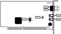 VIKING COMPONENTS   33.6K/56K ISA MODEM (VER.3)