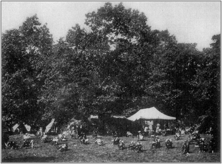 Boston's Picturesque Day Camp for Tuberculosis Patients is teaching the need for a Periodic Inventory of Physical Resources